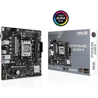 MOTHER AM5 DDR5 ASUS PRIME A620M K RAMx2 NVMEx1 VGA HDMI